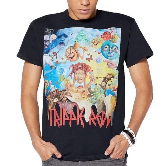 Trippie Redd T-Shirt Adult Unisex Small Black Band Tee - Picture 1 of 11